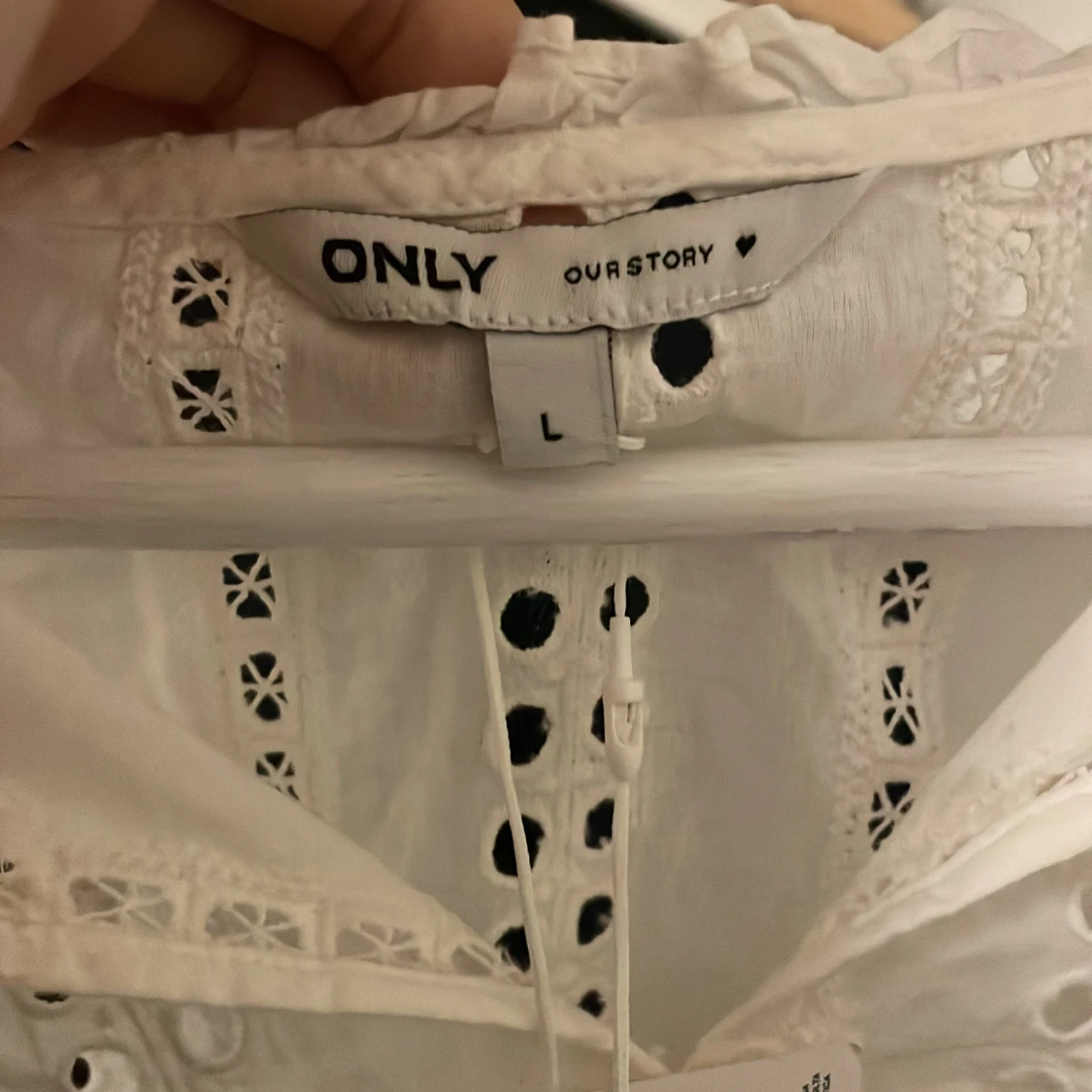 Vit blus från ONLY - 2