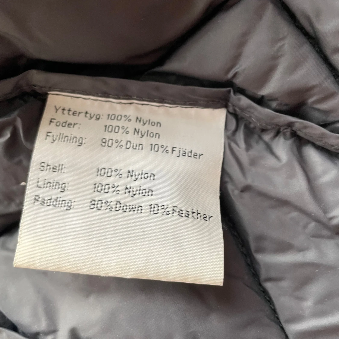 Svart quiltad dunjacka från McKinley - 4