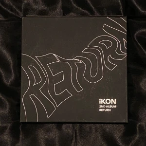 iKON kpop album - iKON return black ver Mint skick