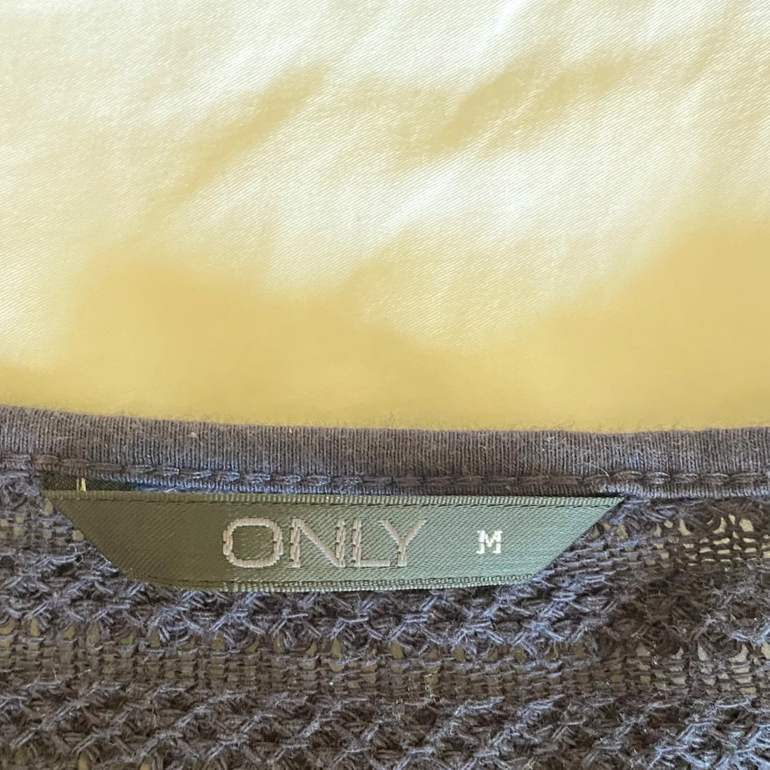 Marinblå tunt stickad kofta - 92