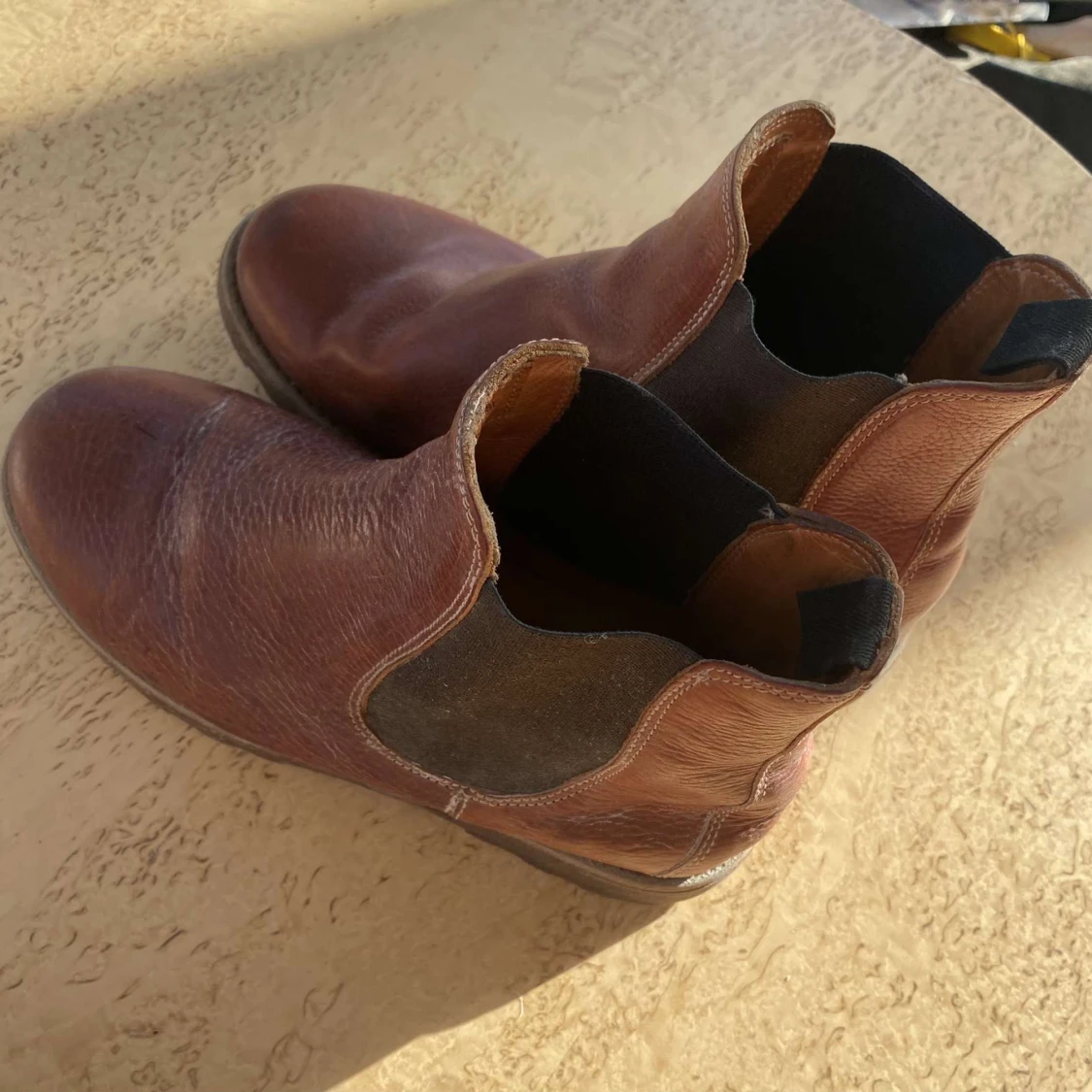 Bruna kavat skor - 90