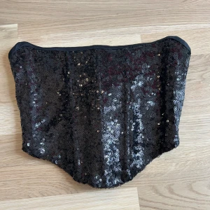 Glitter korsett xs  - Använd fåtal gånger  Normal i storlek  Från Gina säljs inte längre 
