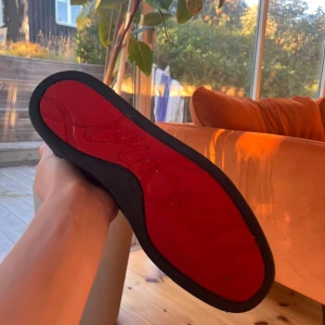 christian louboutin(blå) - Ett par christian louboutins i storlek 45, bra skick låda och dust bag ingår 