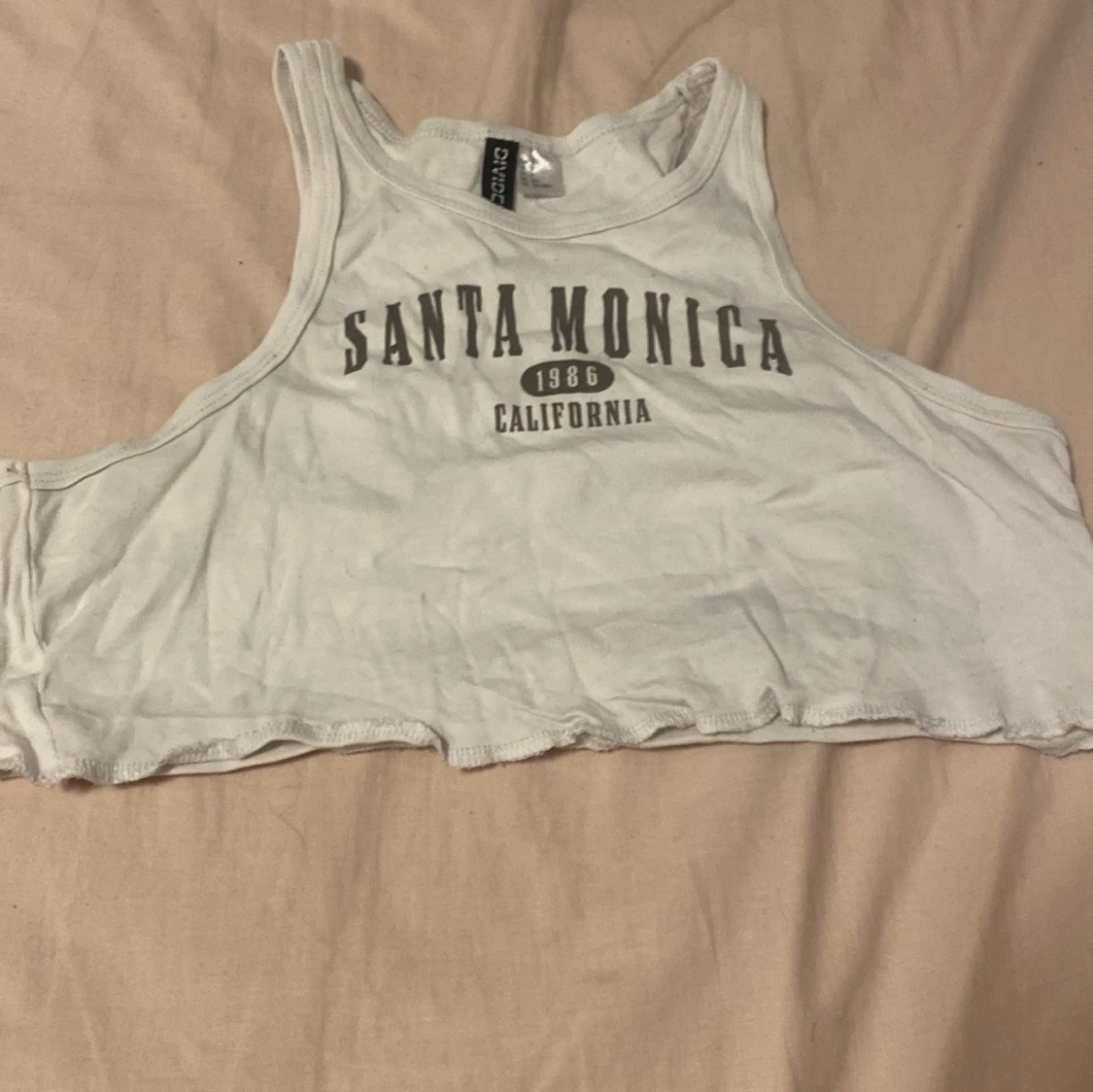 En vit topp från H&M