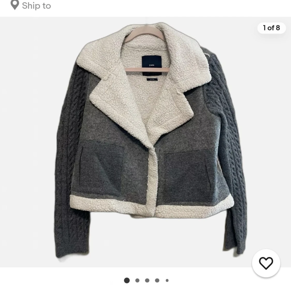 Säljer en höst varm jacka