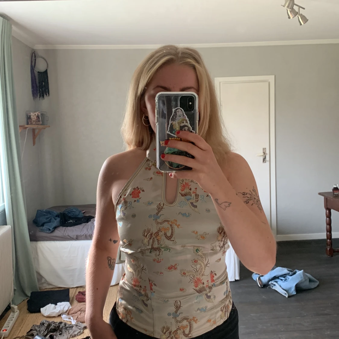 Halterneck topp xs/s - 91