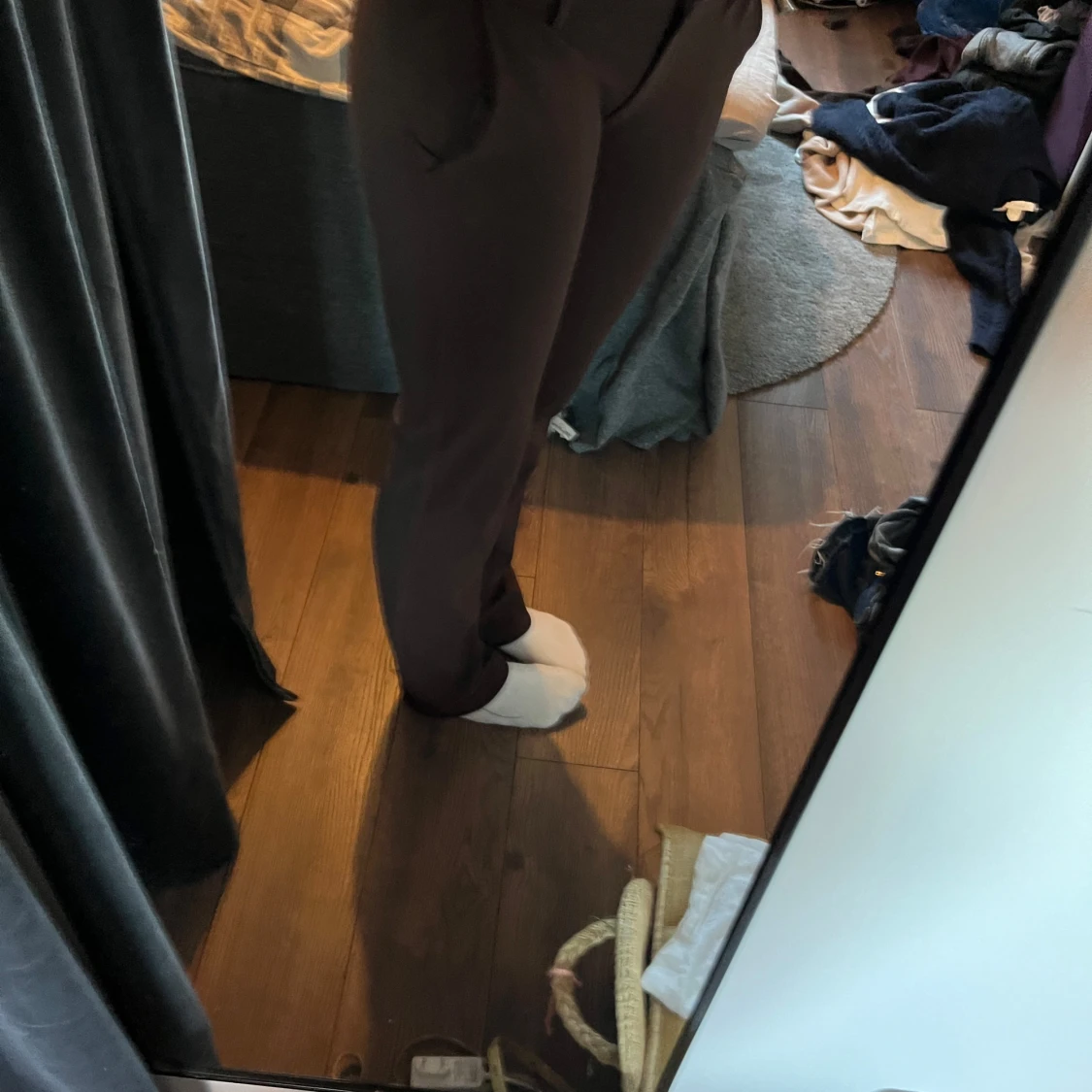 Höstliga kostymbyxor - 90