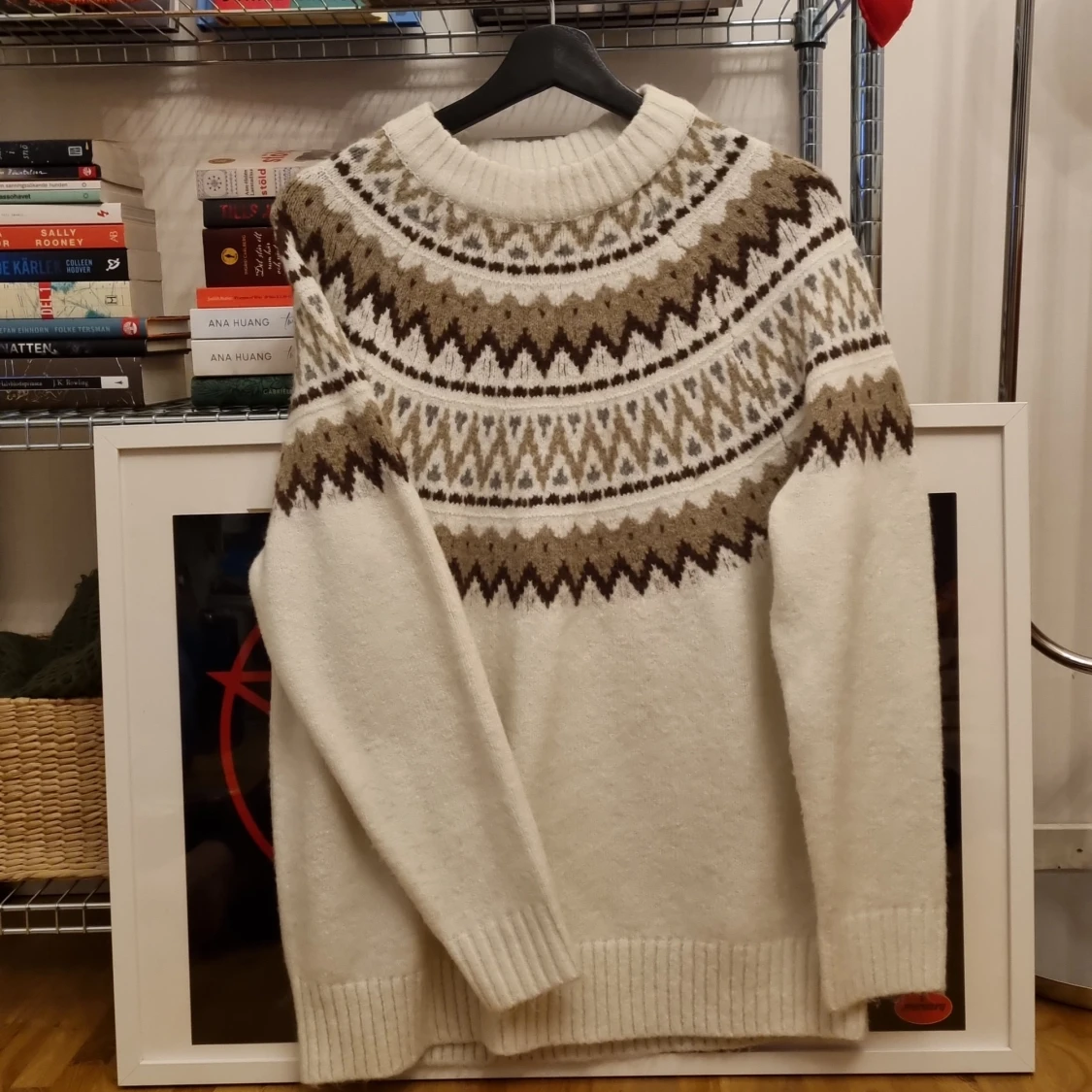 Stickad tröja