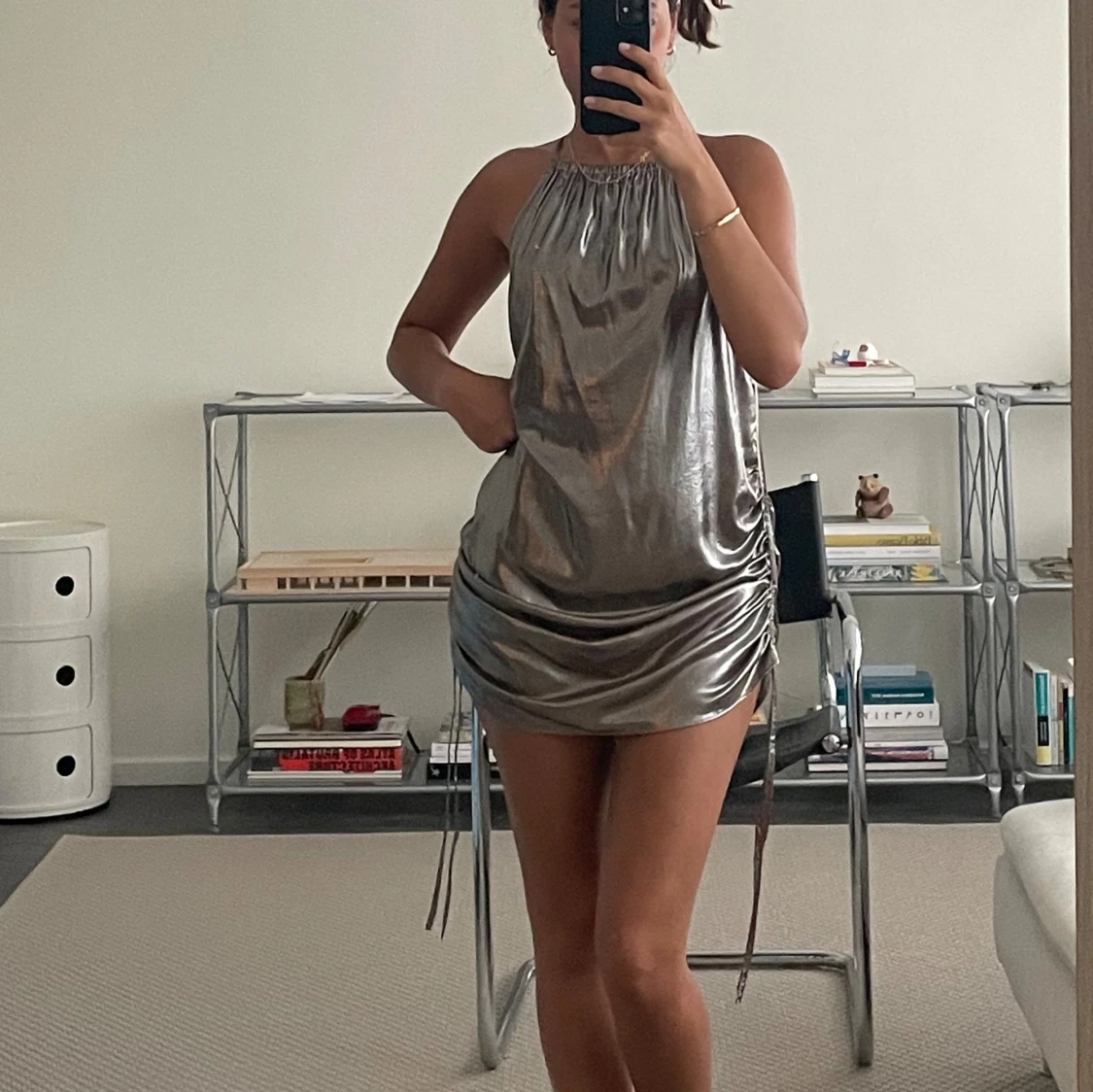 Metallic klänning / topp