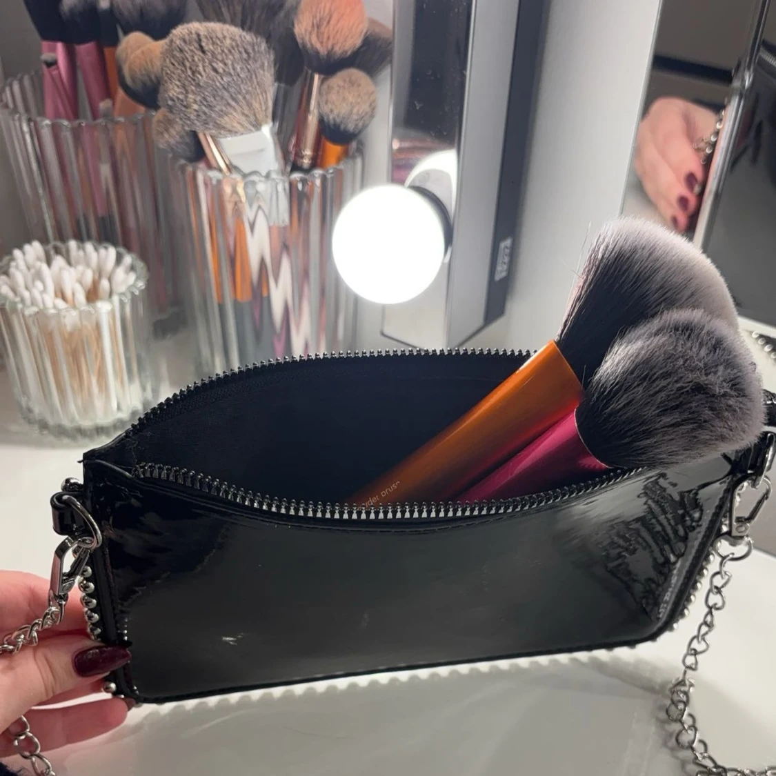 Svart handväska - 91