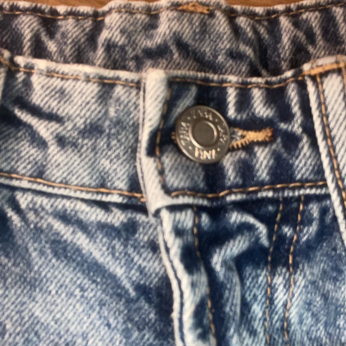 Blå jeansshorts från Zara - 91