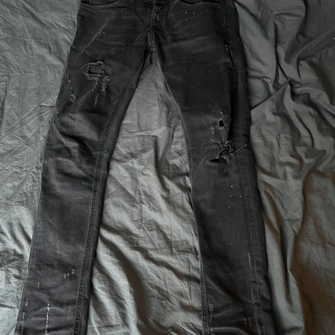 Svarta dondup jeans  - 2