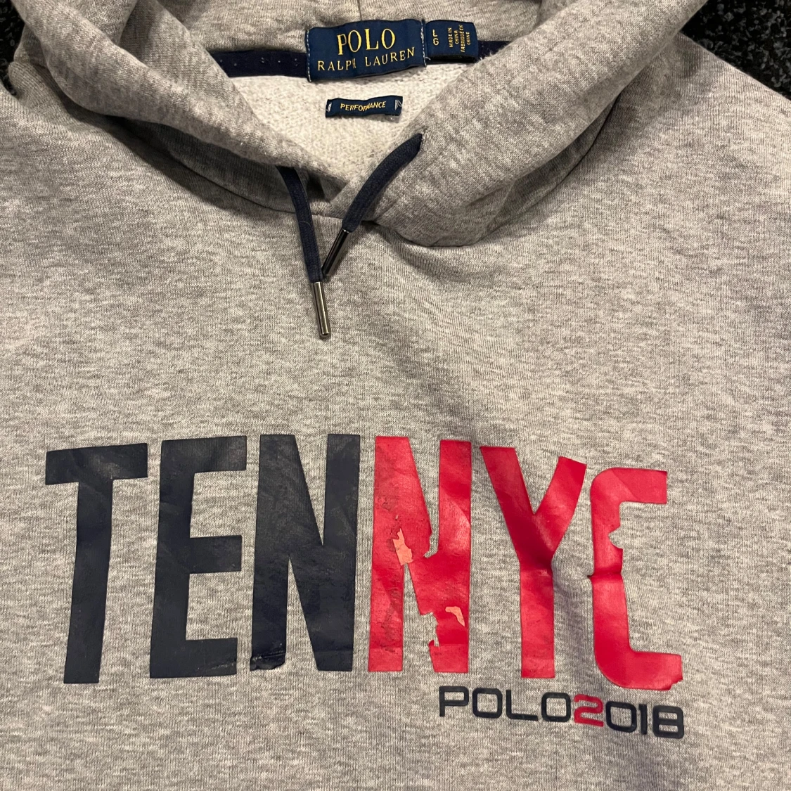 Grå hoodie från Polo Ralph Lauren - 93