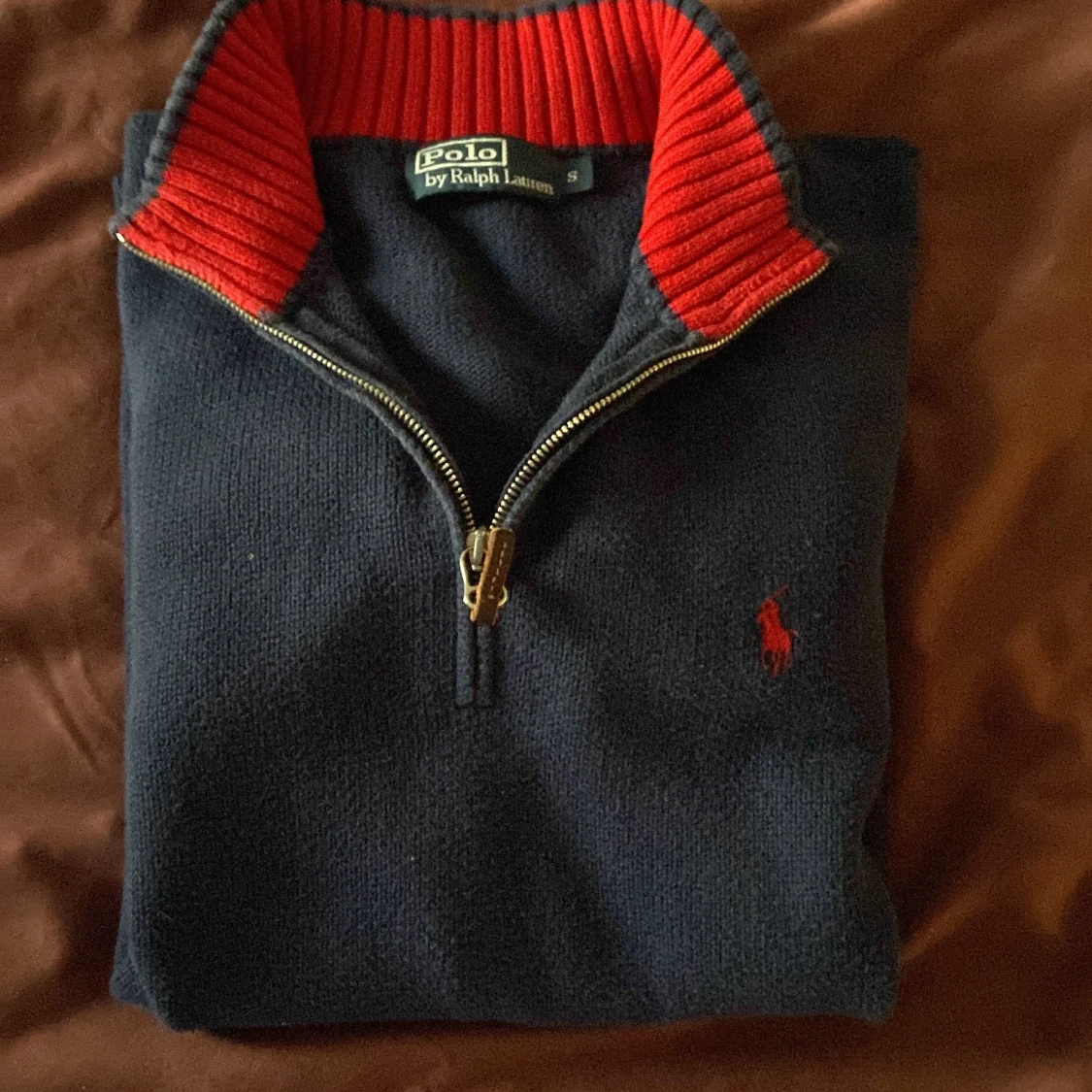 Mörkblå tröja från Polo Ralph Lauren - 90