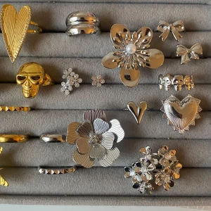 Ringar  - Allt mellan 80-150kr. Skriv för pris. Frakt 22kr 