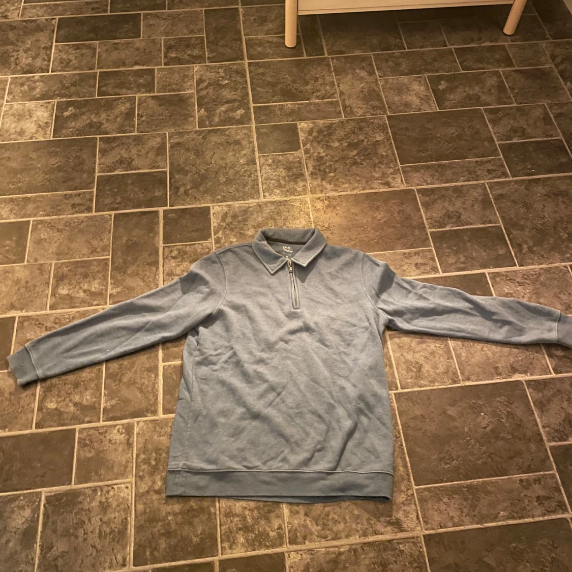 Blå pikétröja från Croft & Barrow