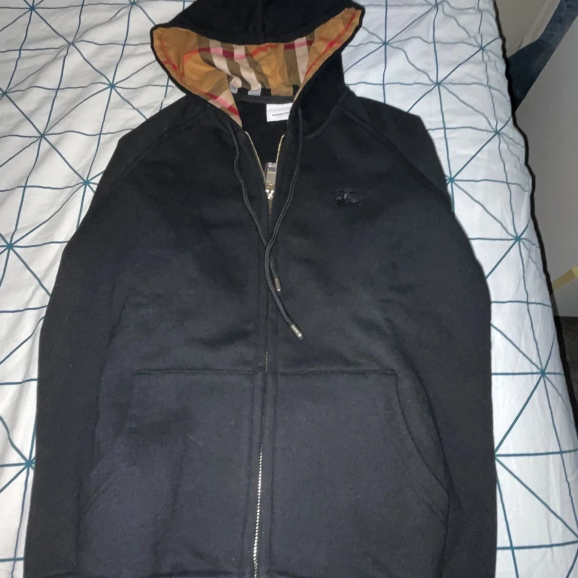 Svart huvtröja från Burberry - 90