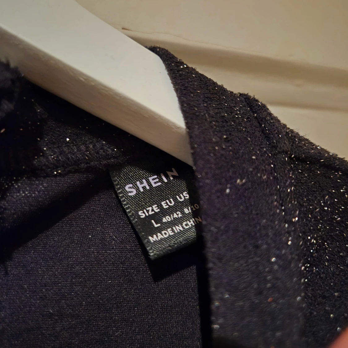 Svart glittrig klänning från Shein - 90