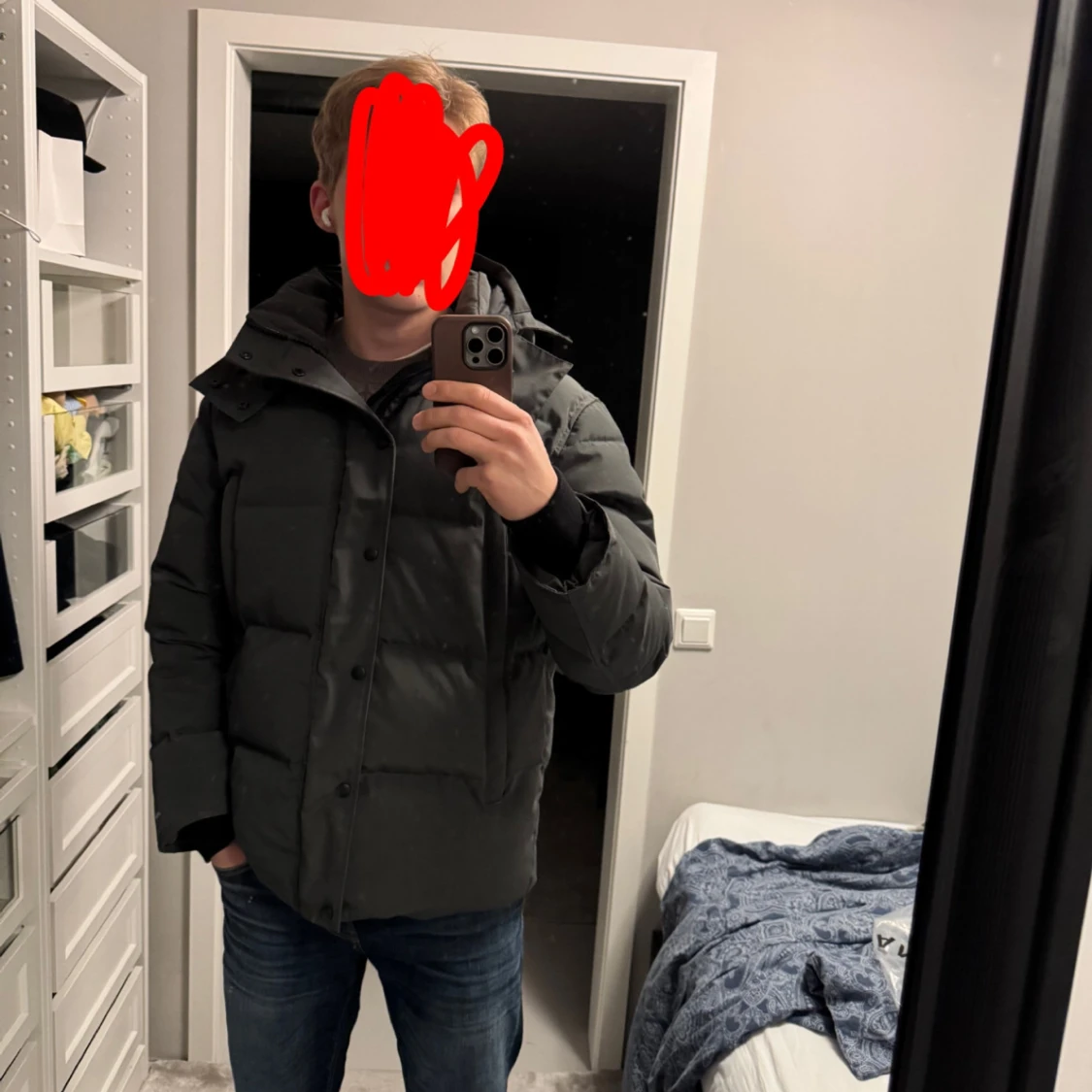 Grå dunjacka från Canada Goose - 91