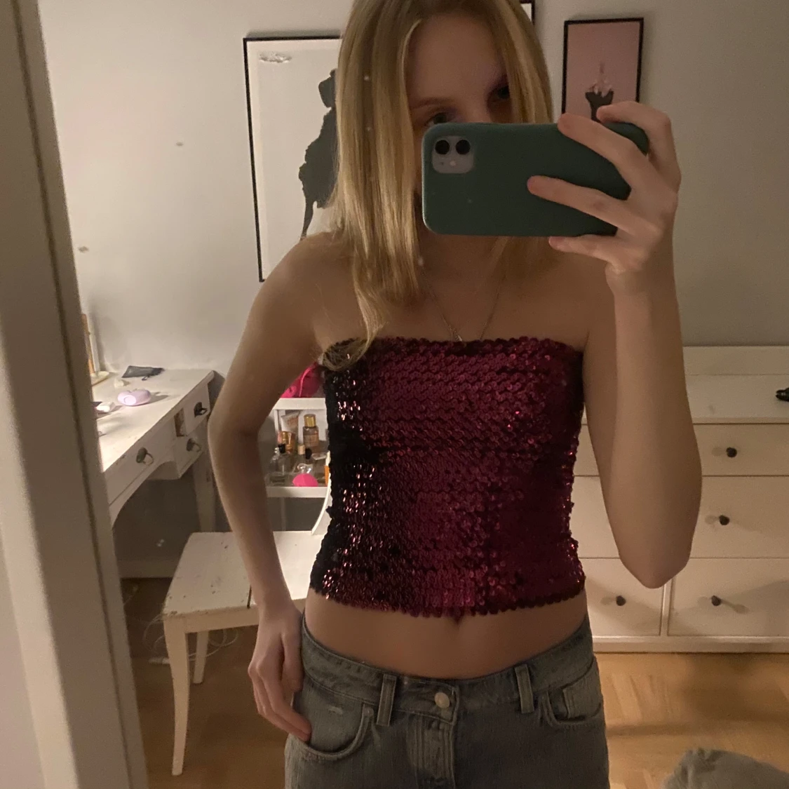 Paljettubtopp💖💖 - 1