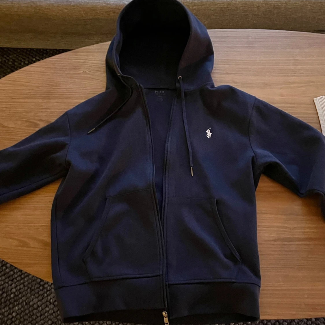 Mörkblå hoodie från Polo Ralph Lauren