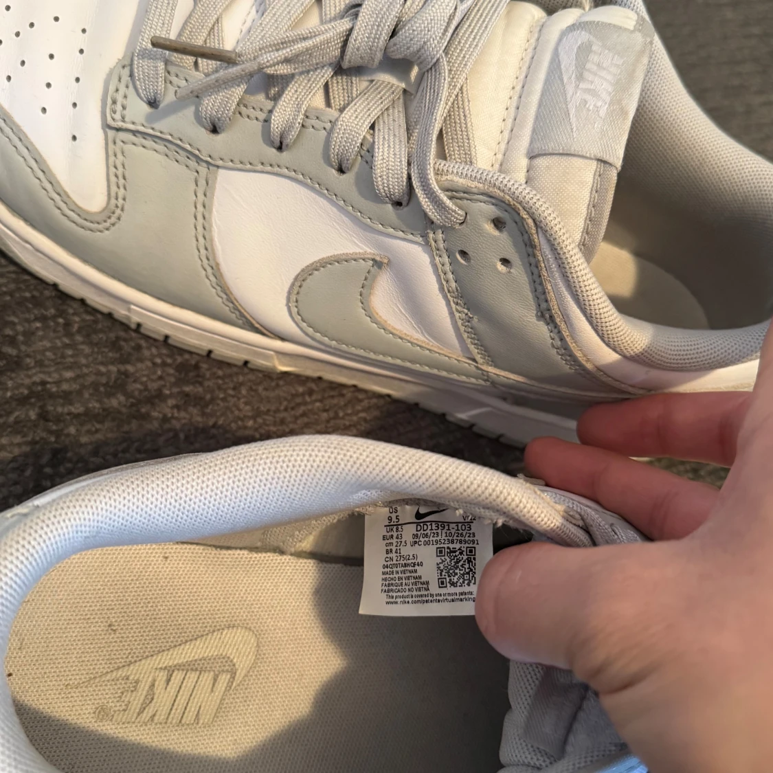 Nike Dunk Low Grey Fog - 3