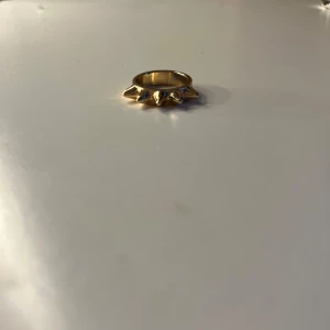 Guld ring med Nit  - Bra skick