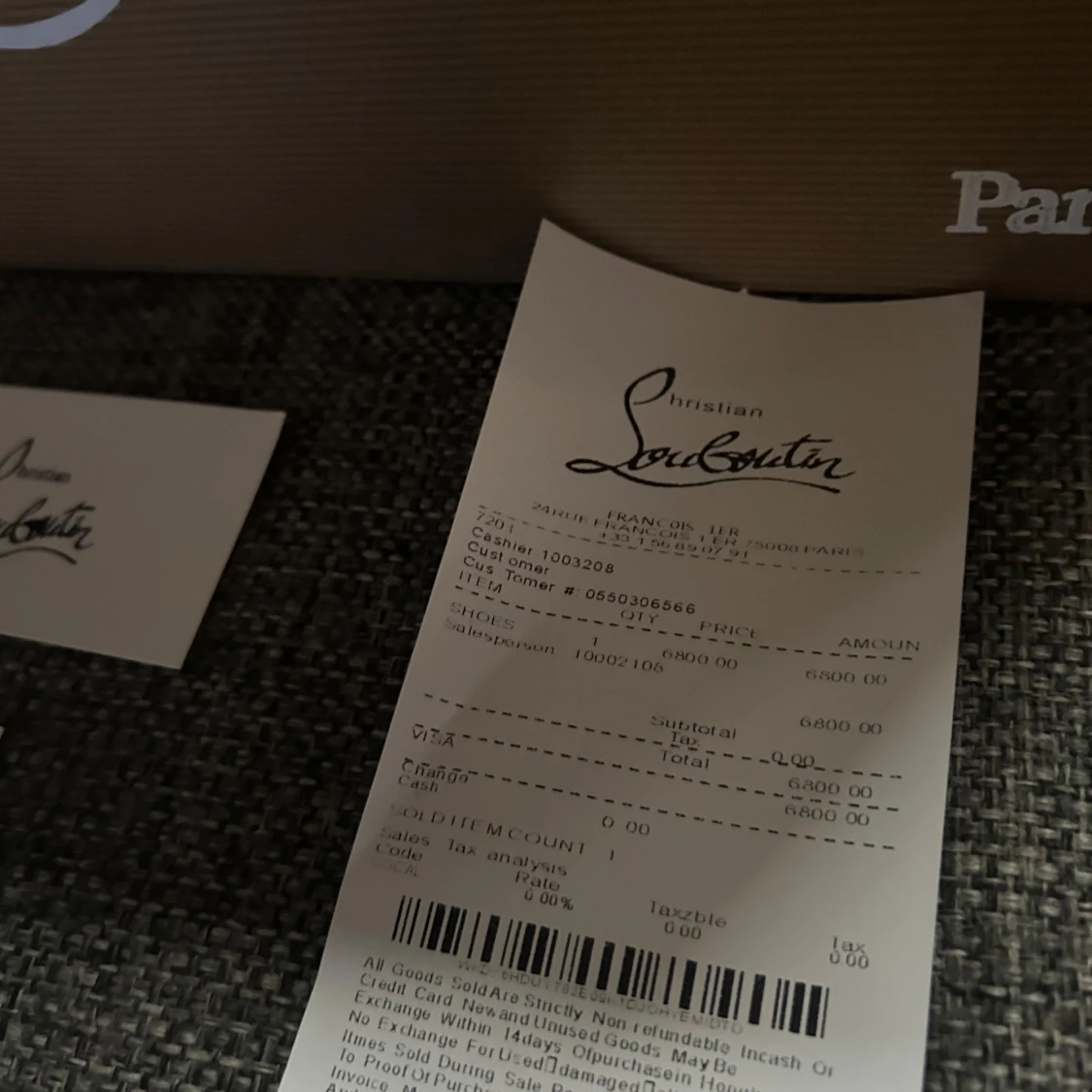 Sko låda från Christian Louboutin - 1