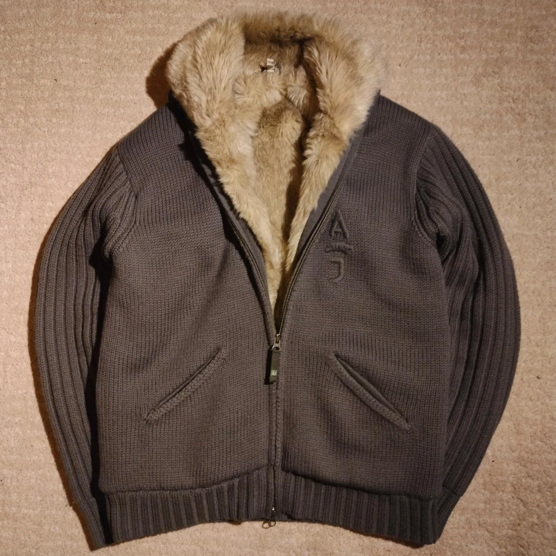 Päls fodrad cardigan Armani - 1