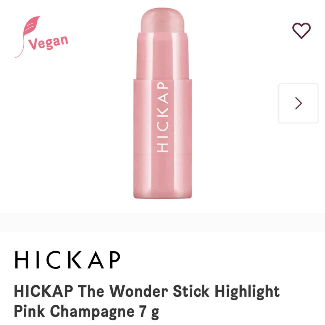 HICKAP The Wonder Stick Highlight Pink Champagne 7 g