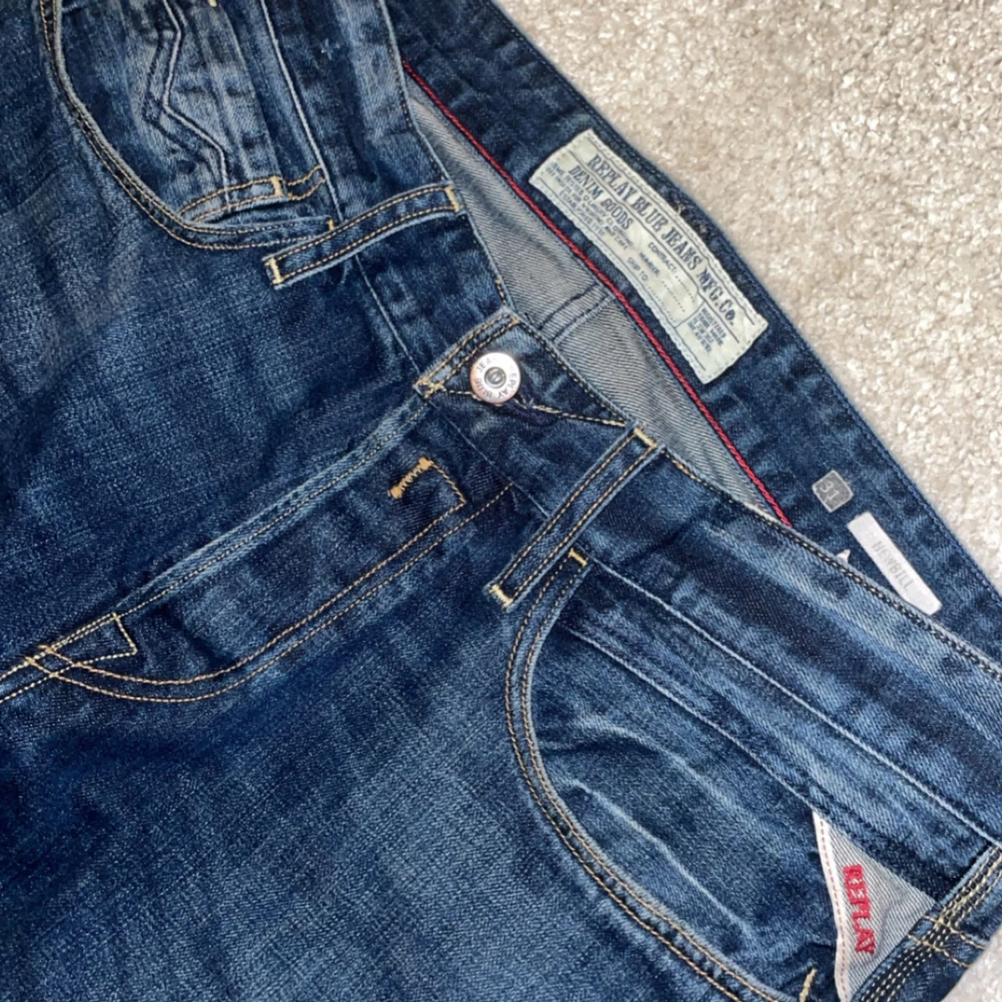 Blå jeans från Replay - 3