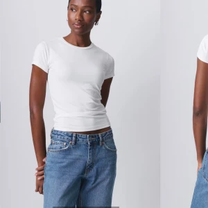 Tajt tshirt - Aldrig nån gång Från Gina tricot i storlek S Fler bilder vid intresse 