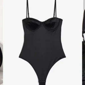 Svart body  - Helt ny body från hm med prislappen på i storlek 38 men liten i storleken så kan passa de som vanligtvis brukar ha 34-36. Skriv för fler bilder