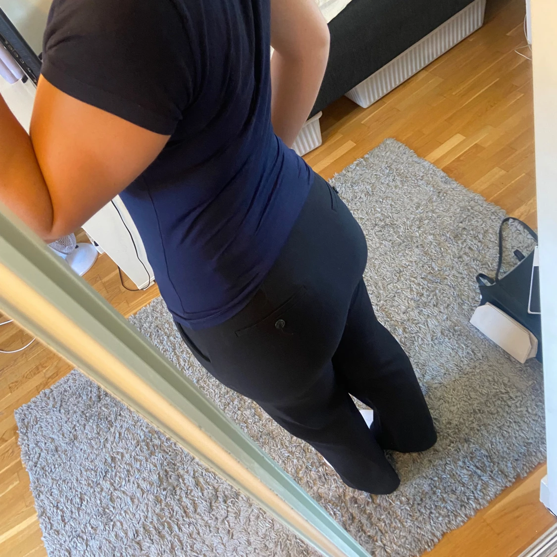 Svarta kostymbyxor från ASOS  - 90