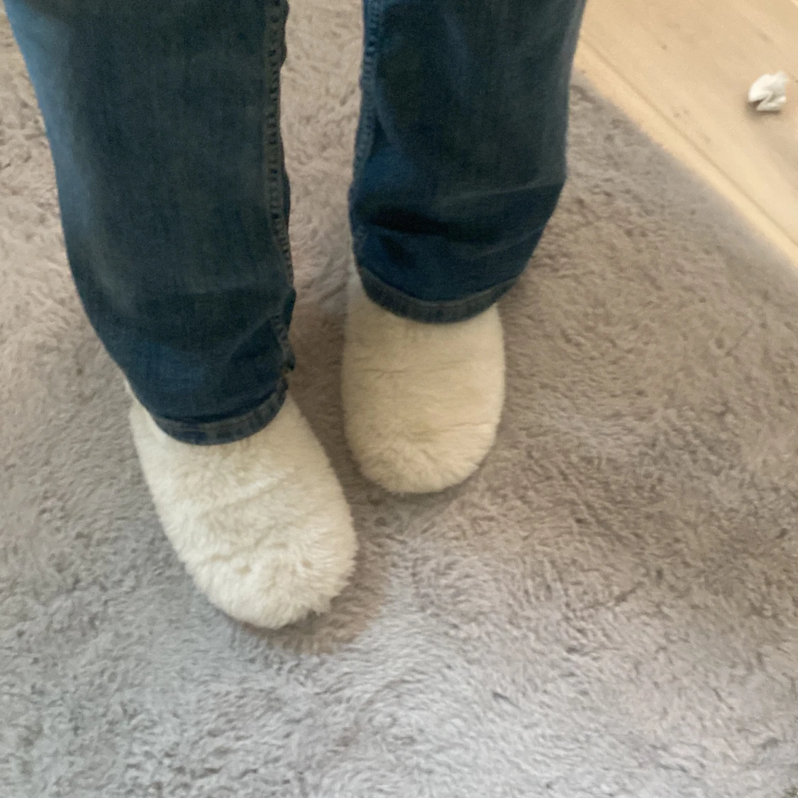 Fluffiga tofflor🤍 - 91