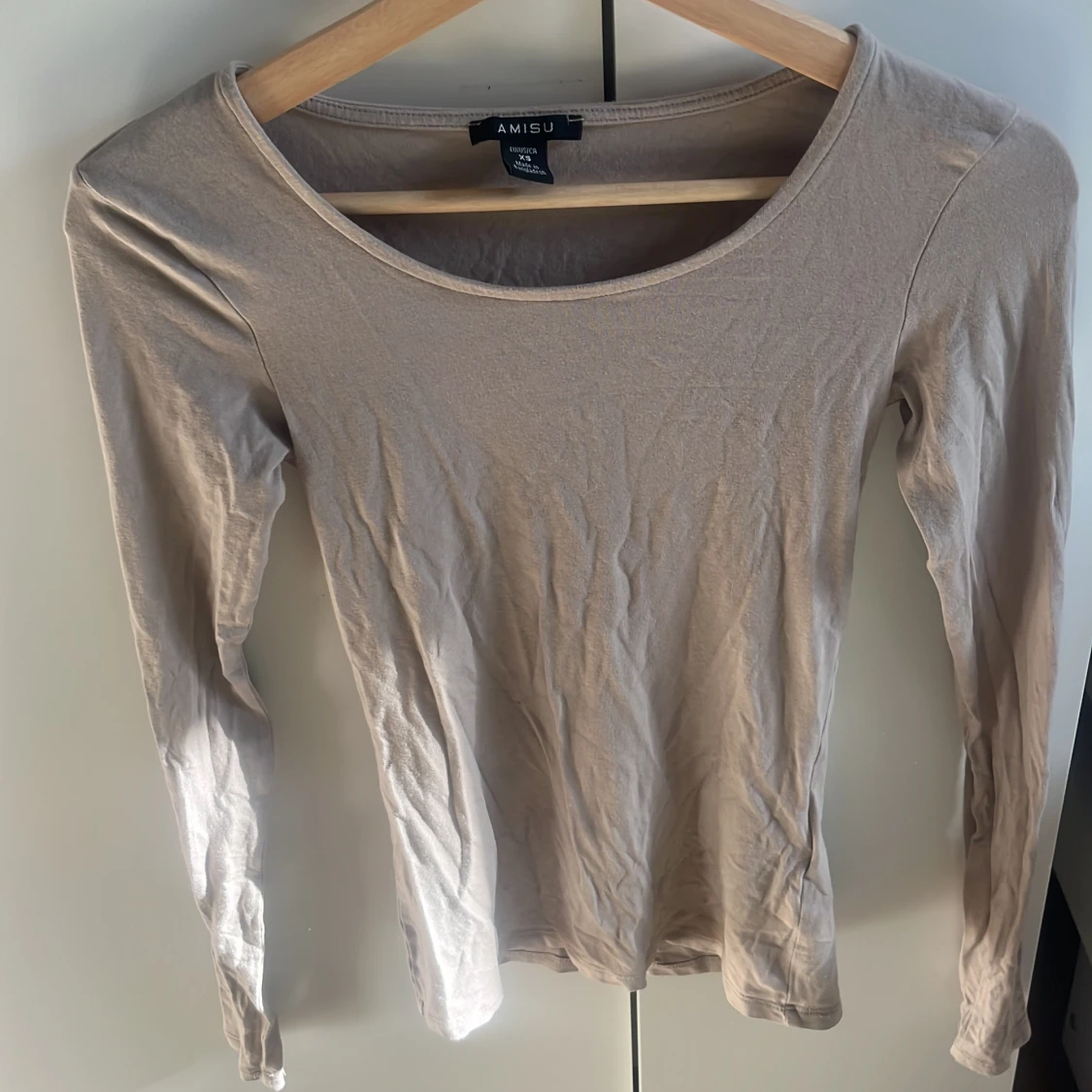 Beige långärmad topp från new yorker