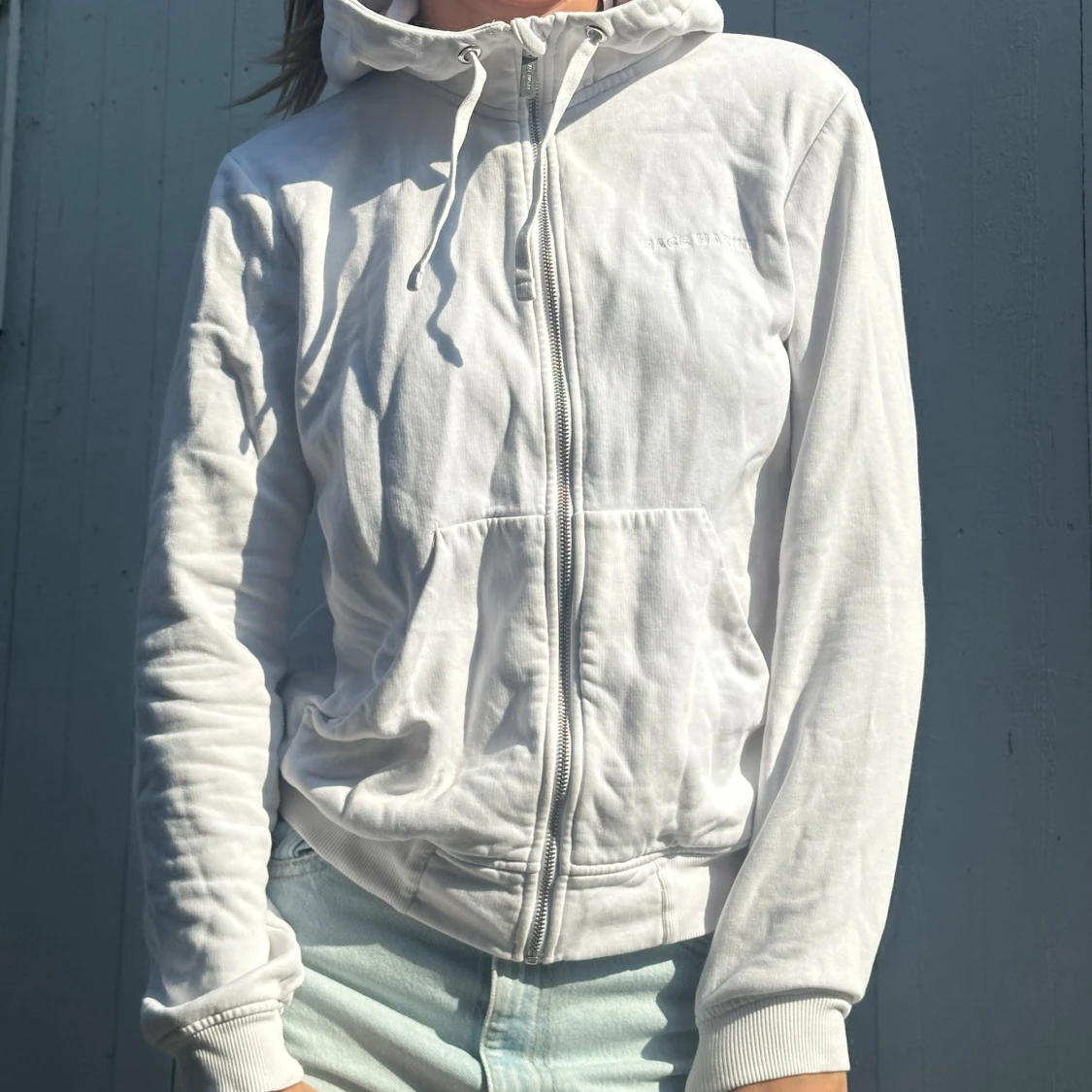 Hoodie med zip