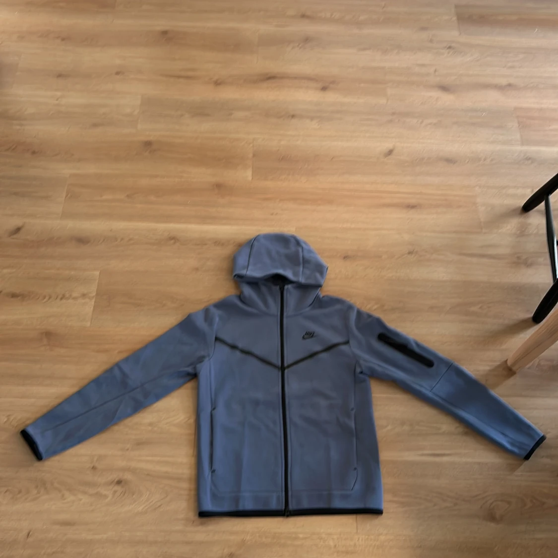 Blå  Nike tech fleece