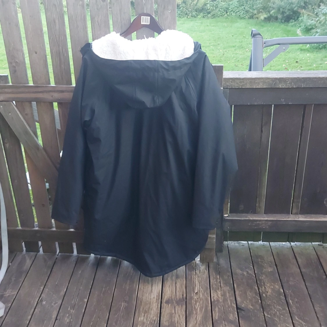 Svart parkajacka från Stigma - 90