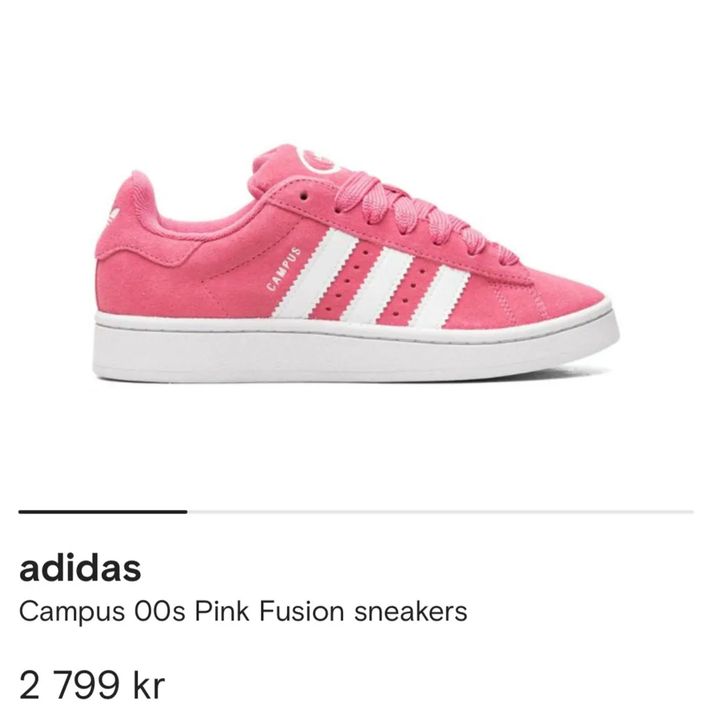 Adidas campus 00’s storlek 38, använda fåtal gånger och i fint skick!. Skor.