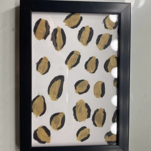 Leopard mönstrad tavla🐆🐆 - 10x15cm pris kan diskuteras