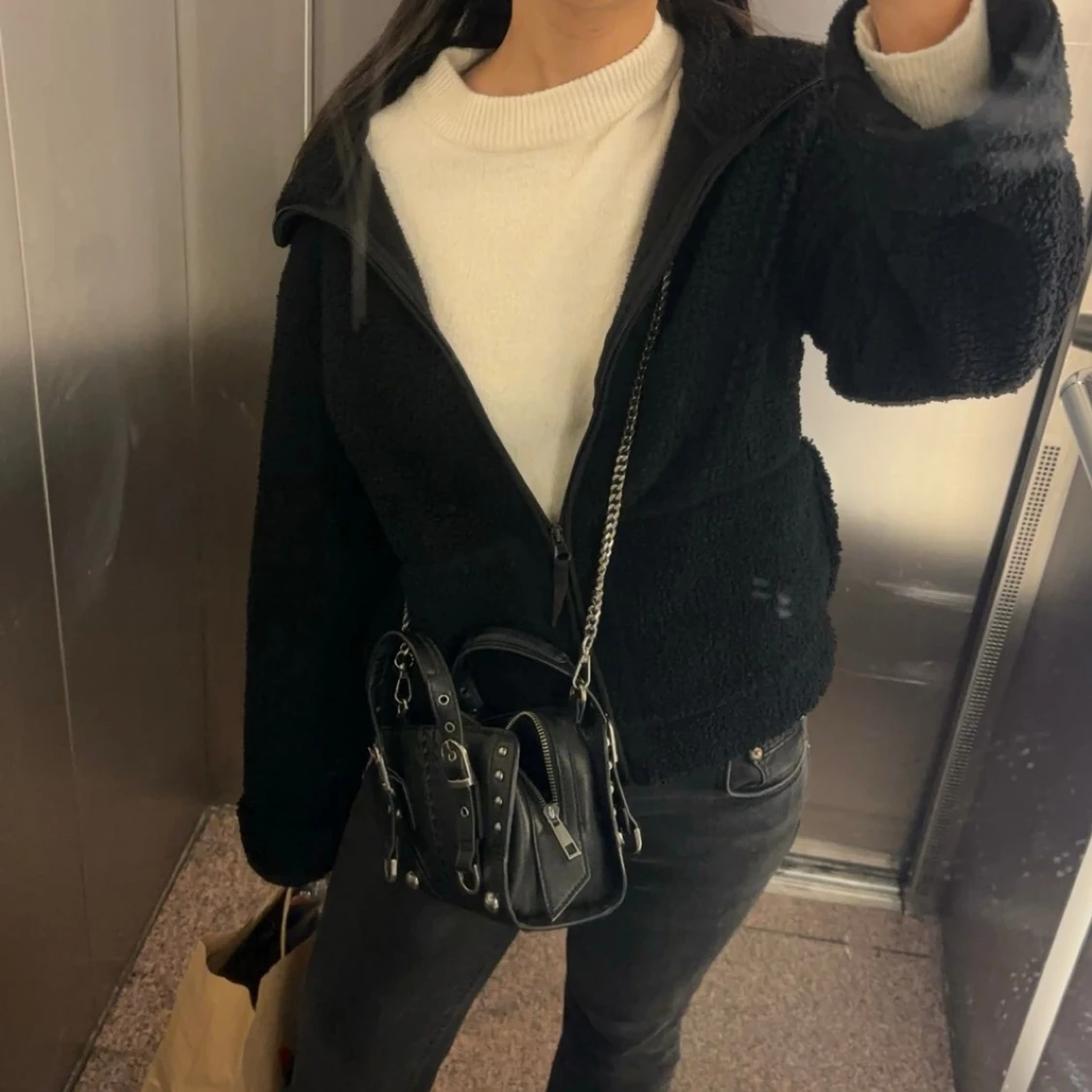 Teddy/pile jacka från hm - 90