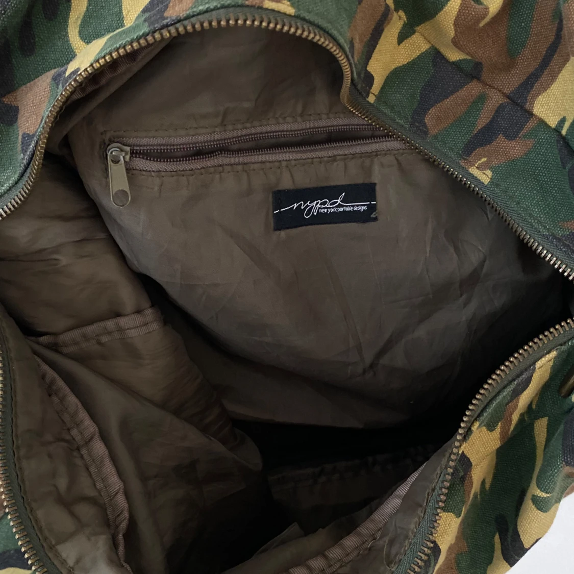 Vintage camouflage bag - 91