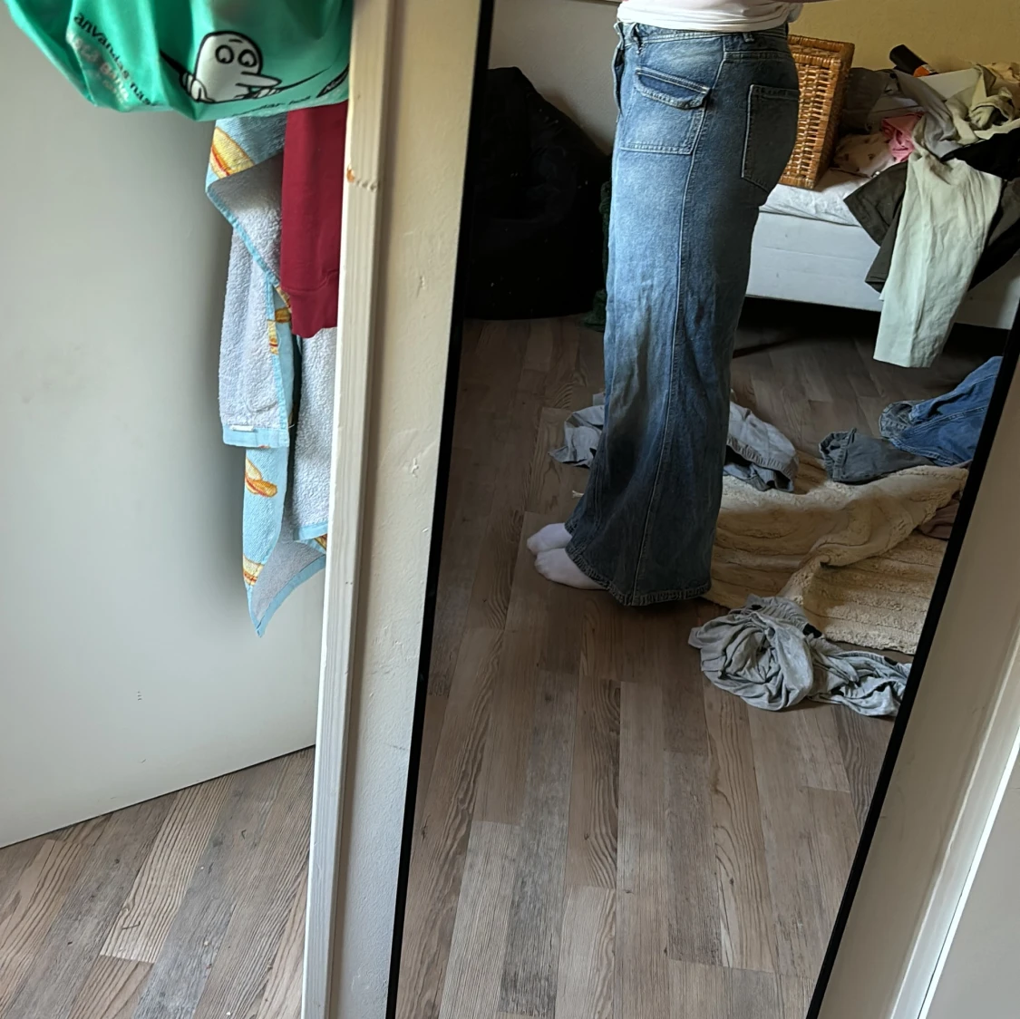 Flare wide Jeans - 90