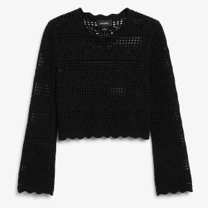 Virkad topp - Superfin virkad topp från monki. Storlek M men passar även S. Endast använd en gång så bra skick!🫶