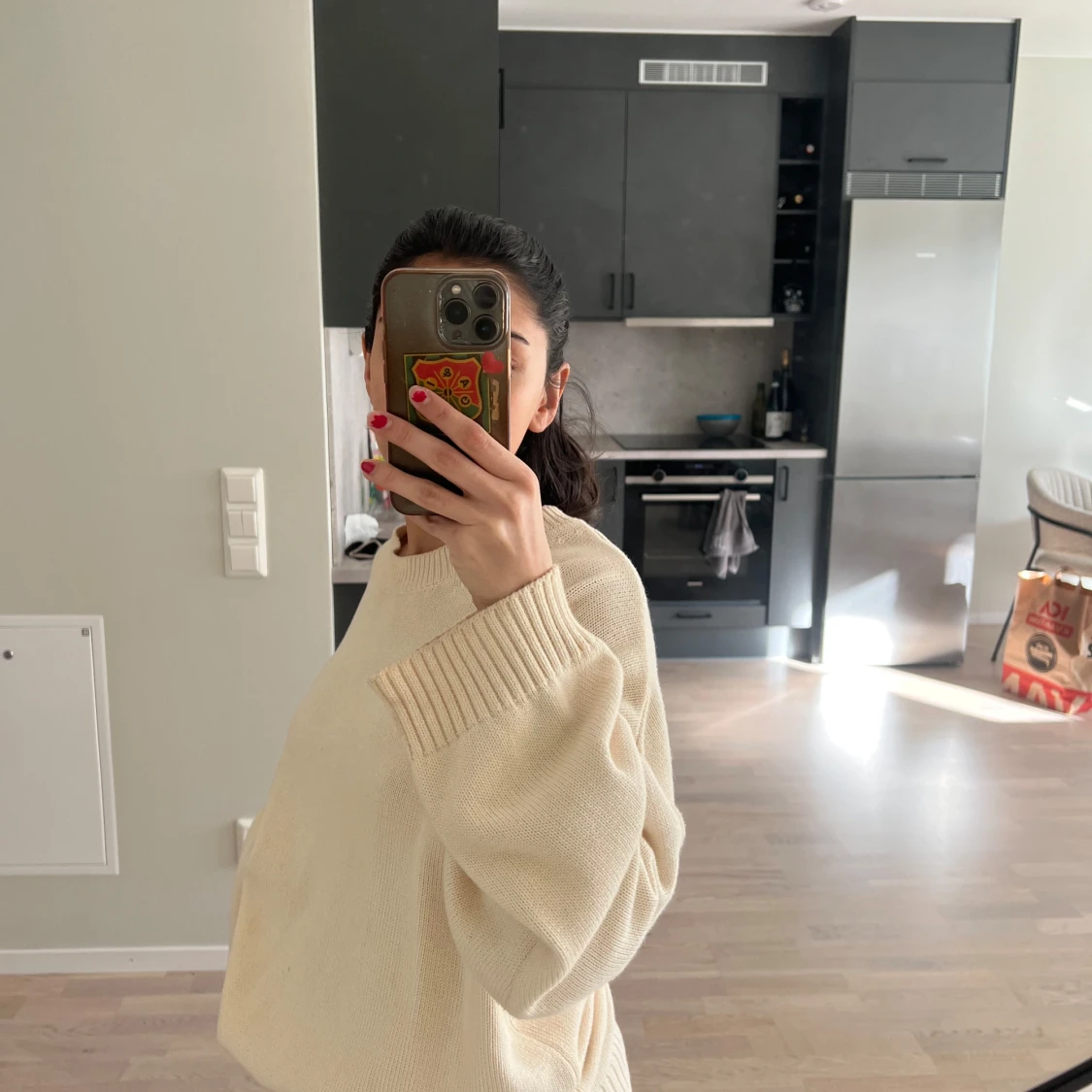 stickad tröja från Stradivarius - 2