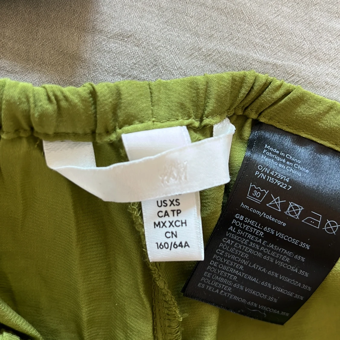 Gröna byxor från H&M - 1