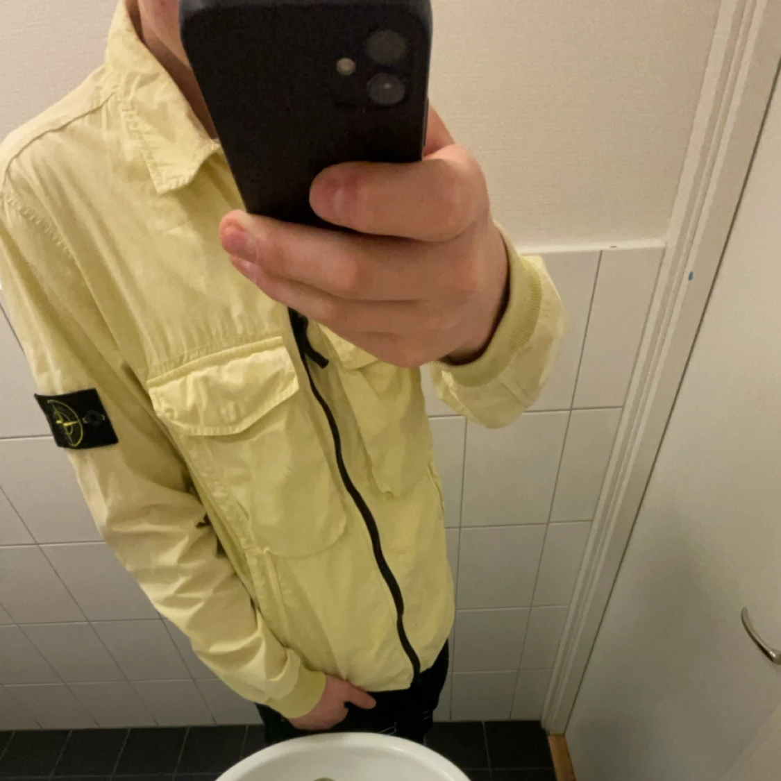 Gul overshirt från Stone Island - 1