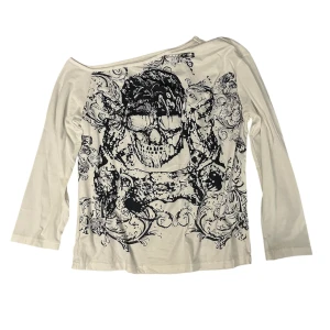 Långärmad med tryck - Långärmad tröja med snyggt tryck