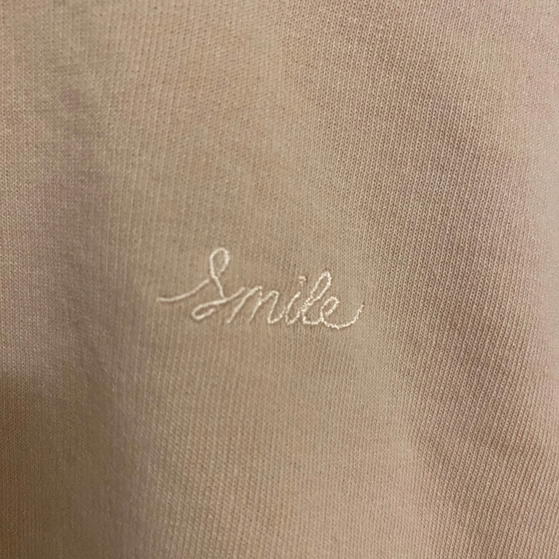 Beige/rosa croppad tröja från H&M Divided - 3